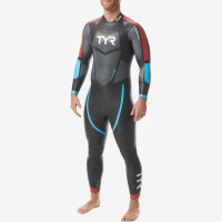 Неопреновый костюм для плавания Wetsuit Male Hurricane Cat 3 от TYR | Купить гидрокостюм в Москве